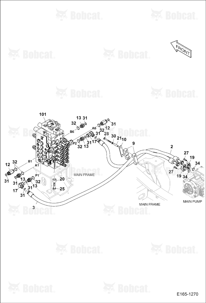 Main Piping (One)(Pump)