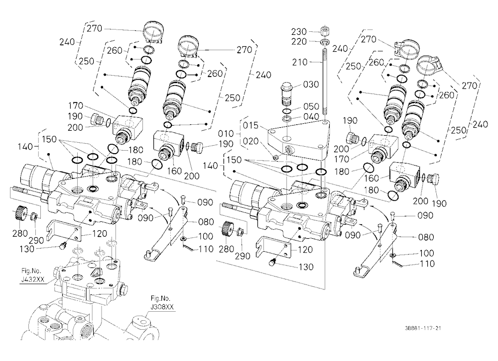 Auxiliary Control Valve With Flow Control