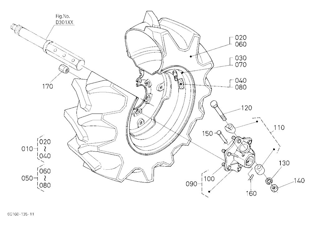 Rear Wheel(9.5-16)