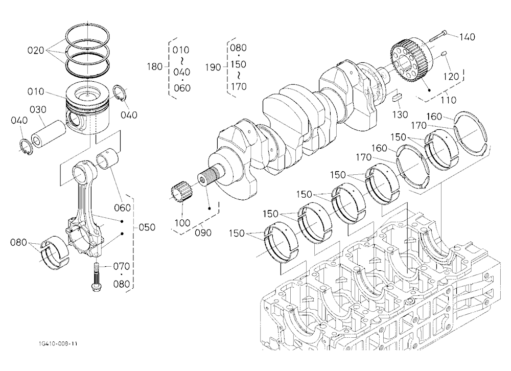 Piston And Crankshaft