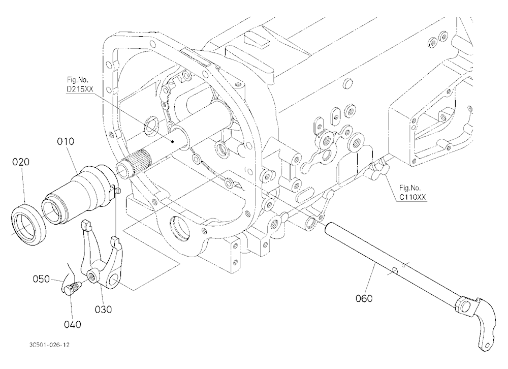 Clutch Release Fork