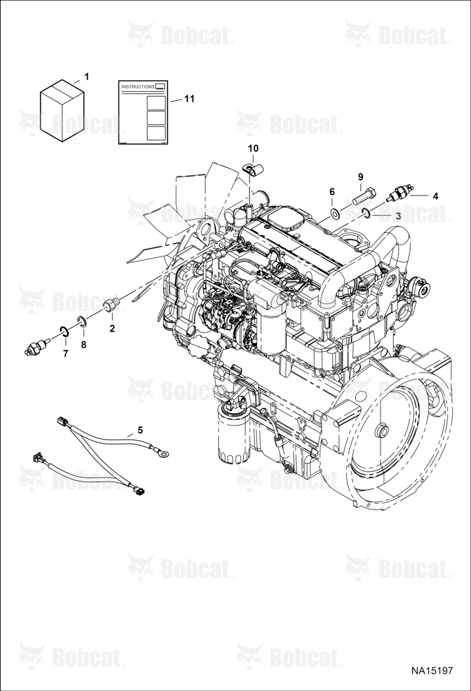 Coolant Switch Kit B4B611001 - B4B611130