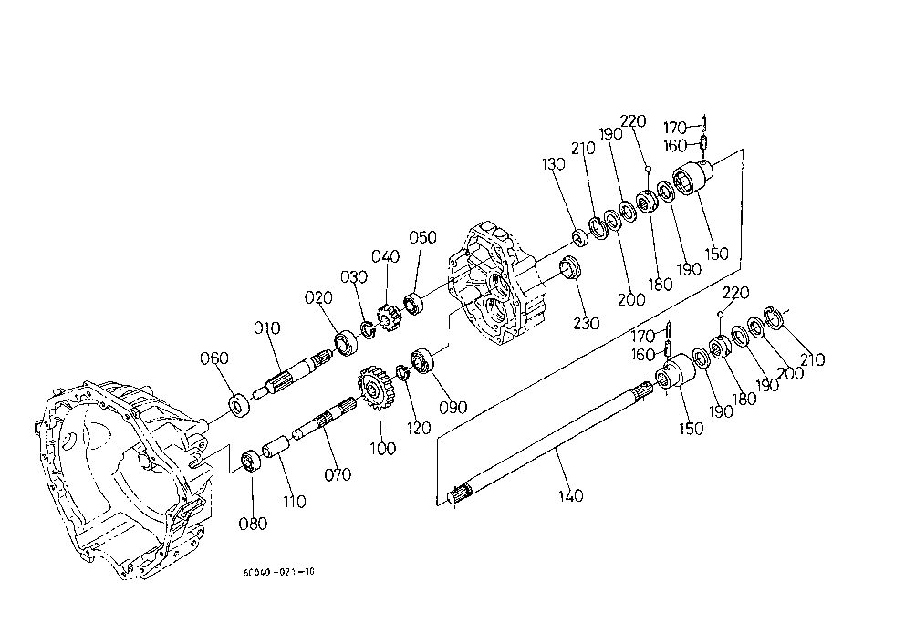 Clutch Shaft/Propeller Shaft