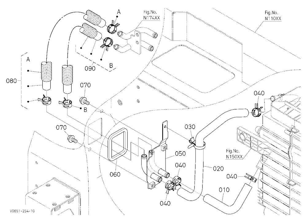 Heater Hose (Air Conditioner Unit)