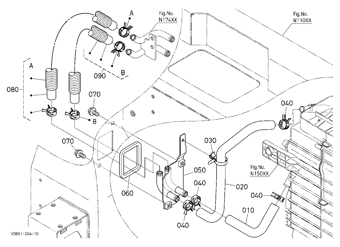 Heater Hose (Air Conditioner Unit)