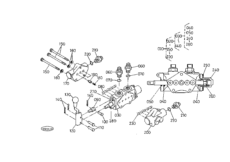 Aux.Control Valve [Component Parts]