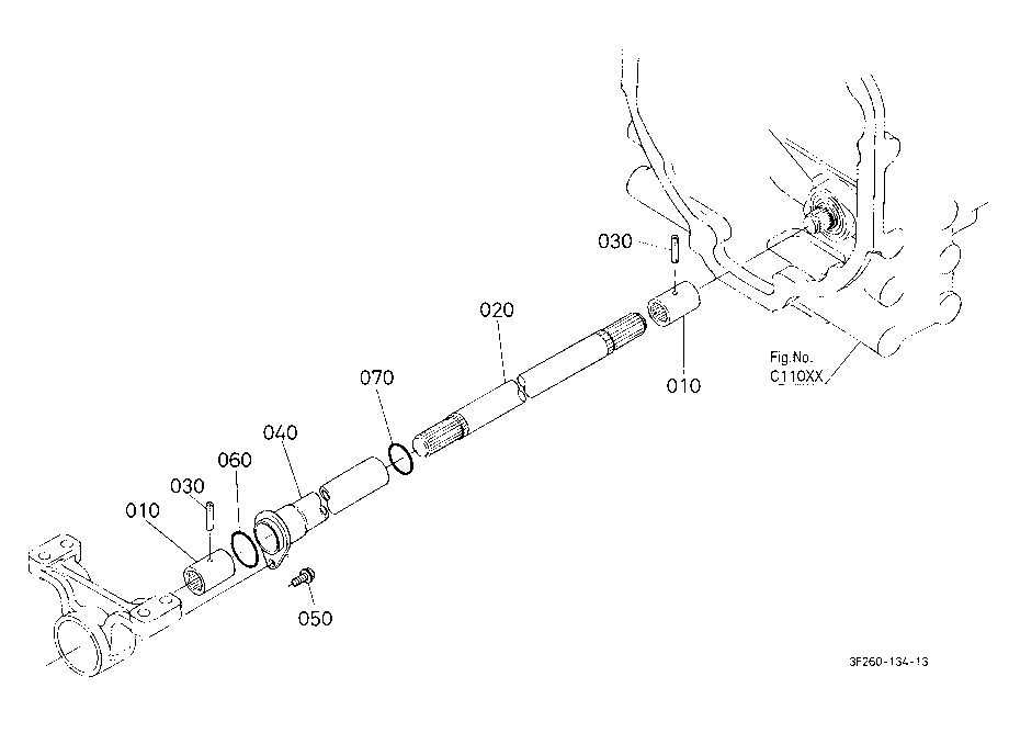 Front Propeller Shaft