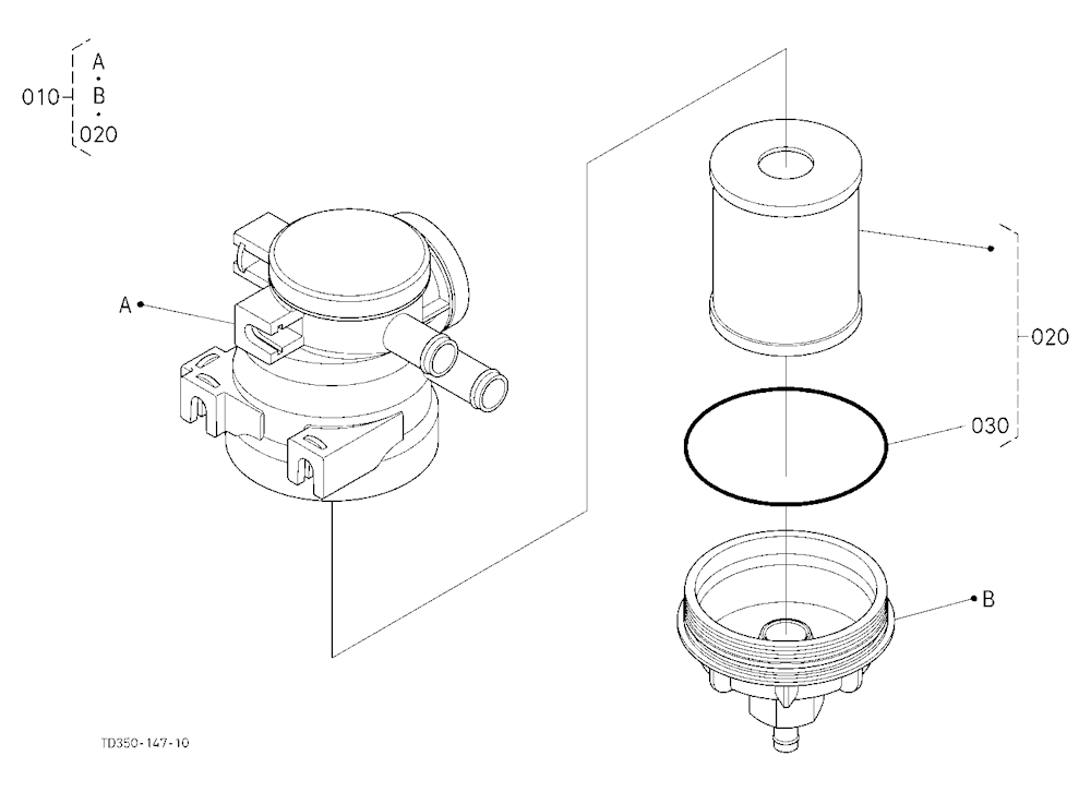 Oil Separator [Component Parts] [Old]