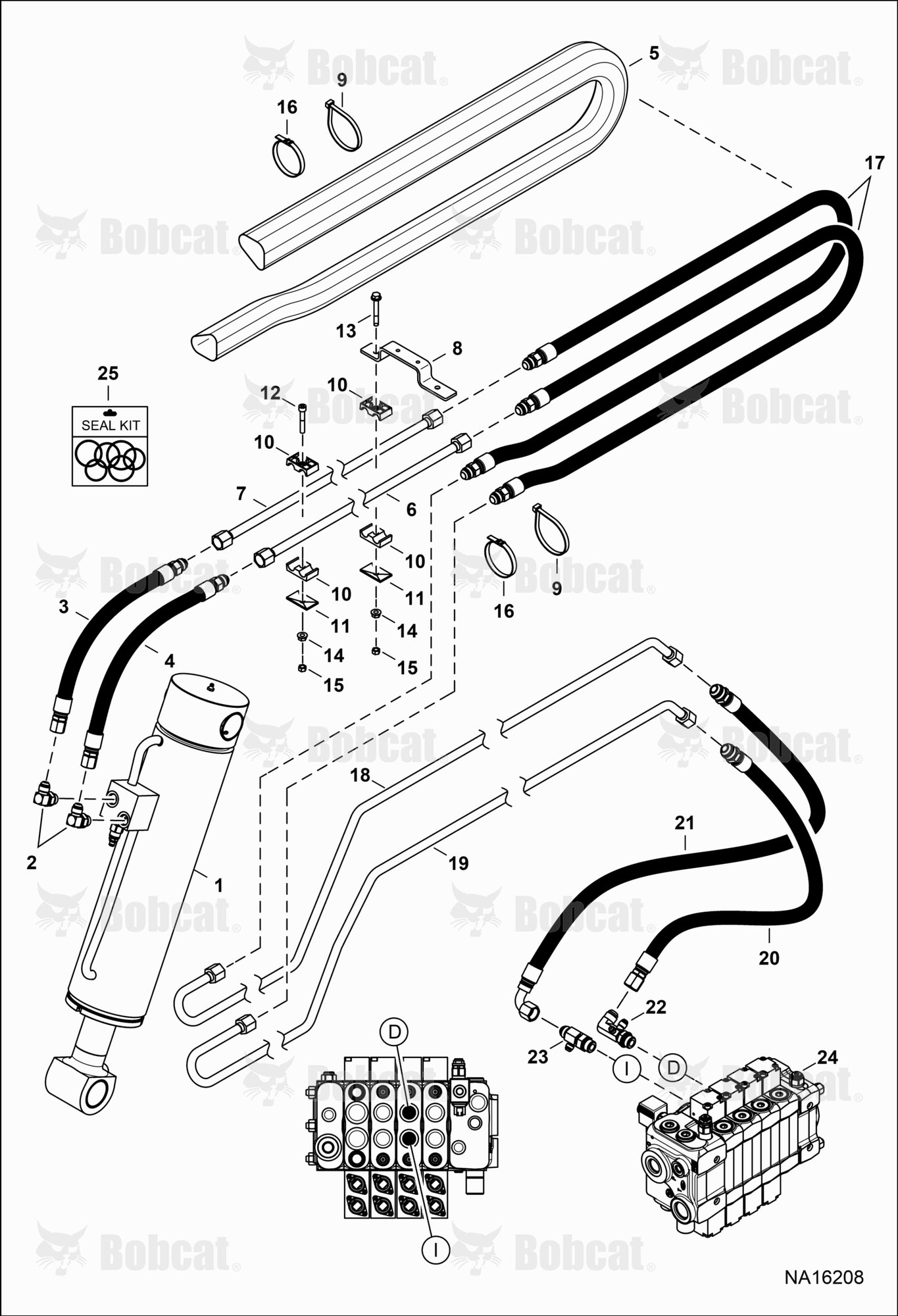 Hydraulic Circuitry (Tilt)