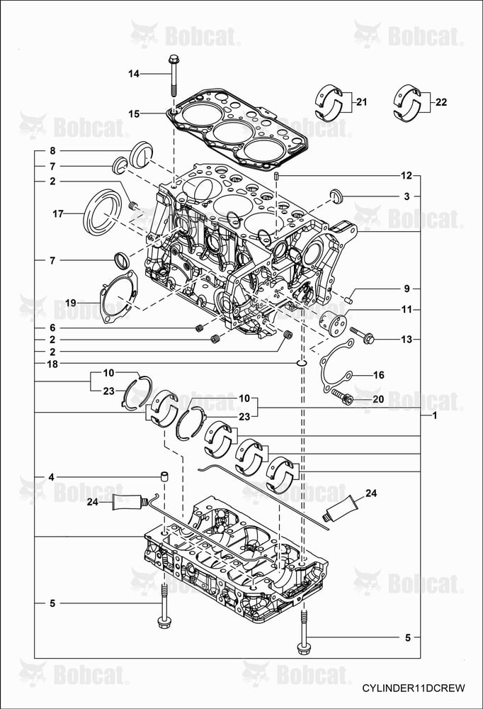ENGINE, Cylinder Block