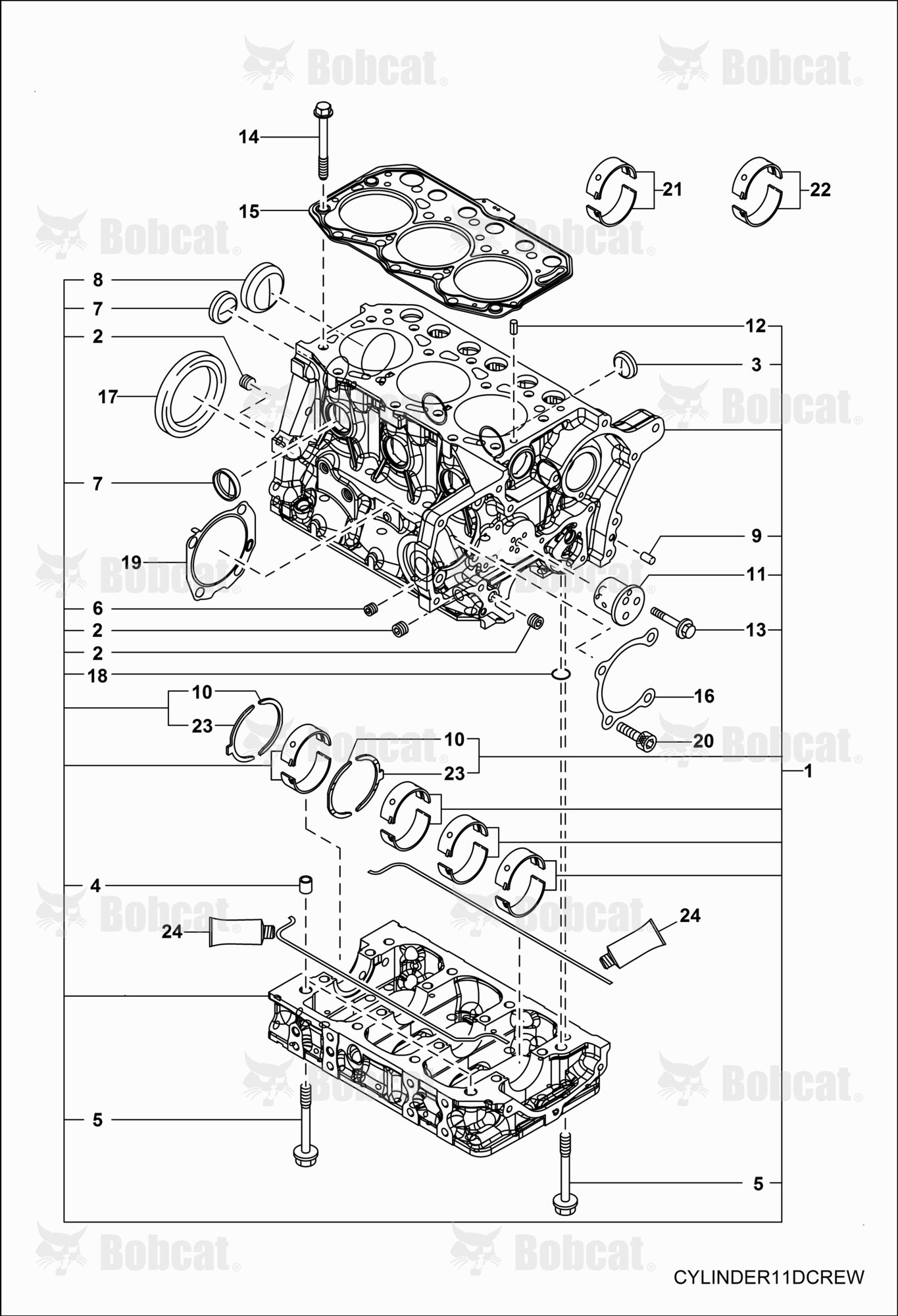 ENGINE, Cylinder Block
