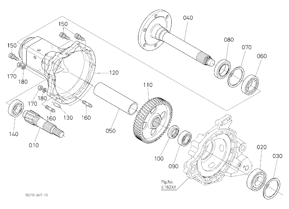 Rear Axle Rh