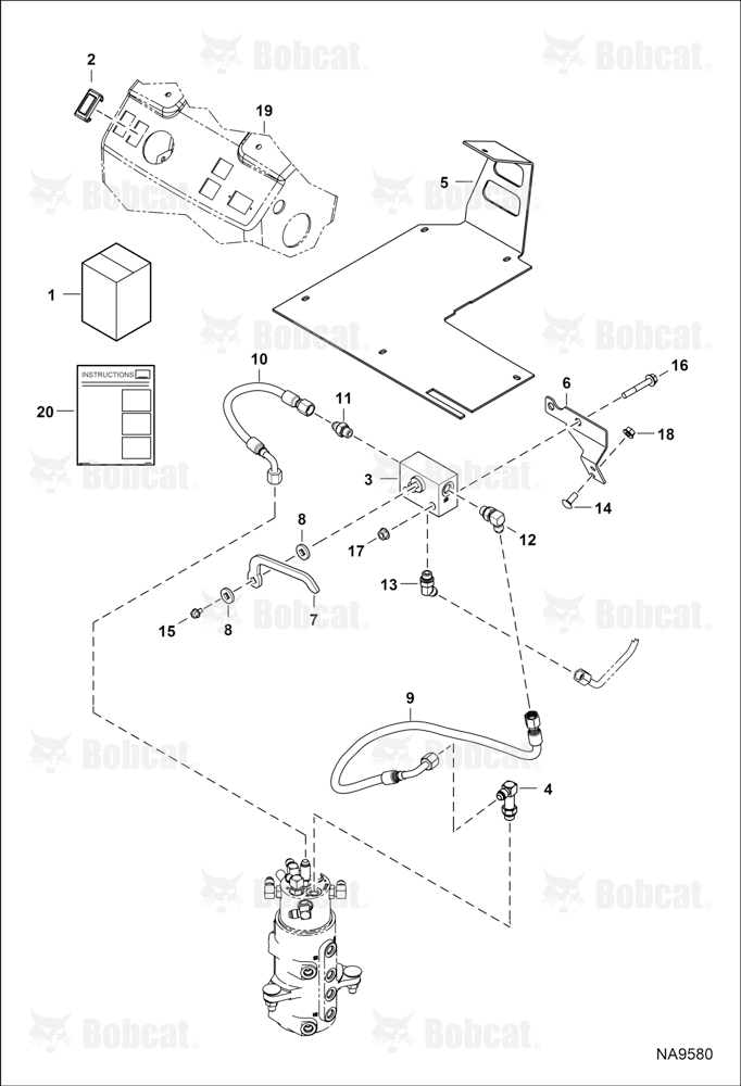 Mechanical Track Expand Valve Kit