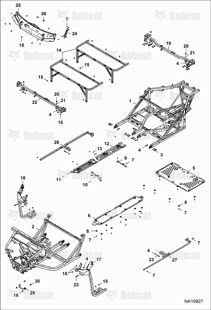 CHASSIS, Frame & Front Bumper