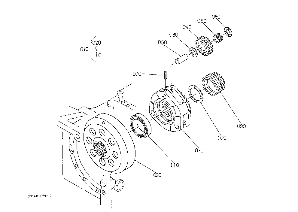 Planetary Gear (Dual Speed)