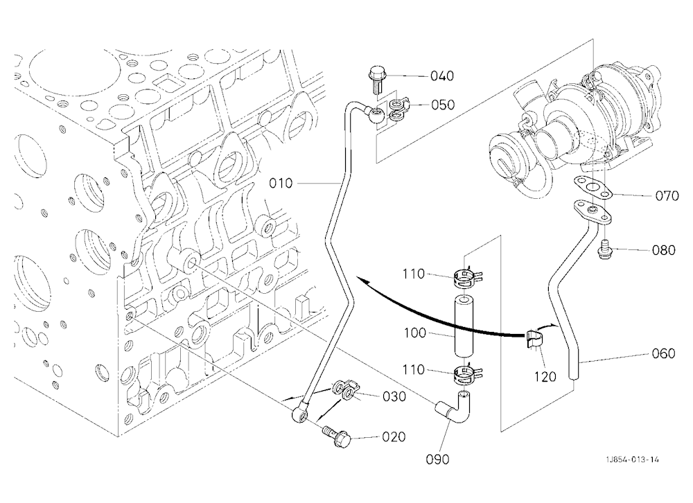 Oil Pipe (Turbo Charger)