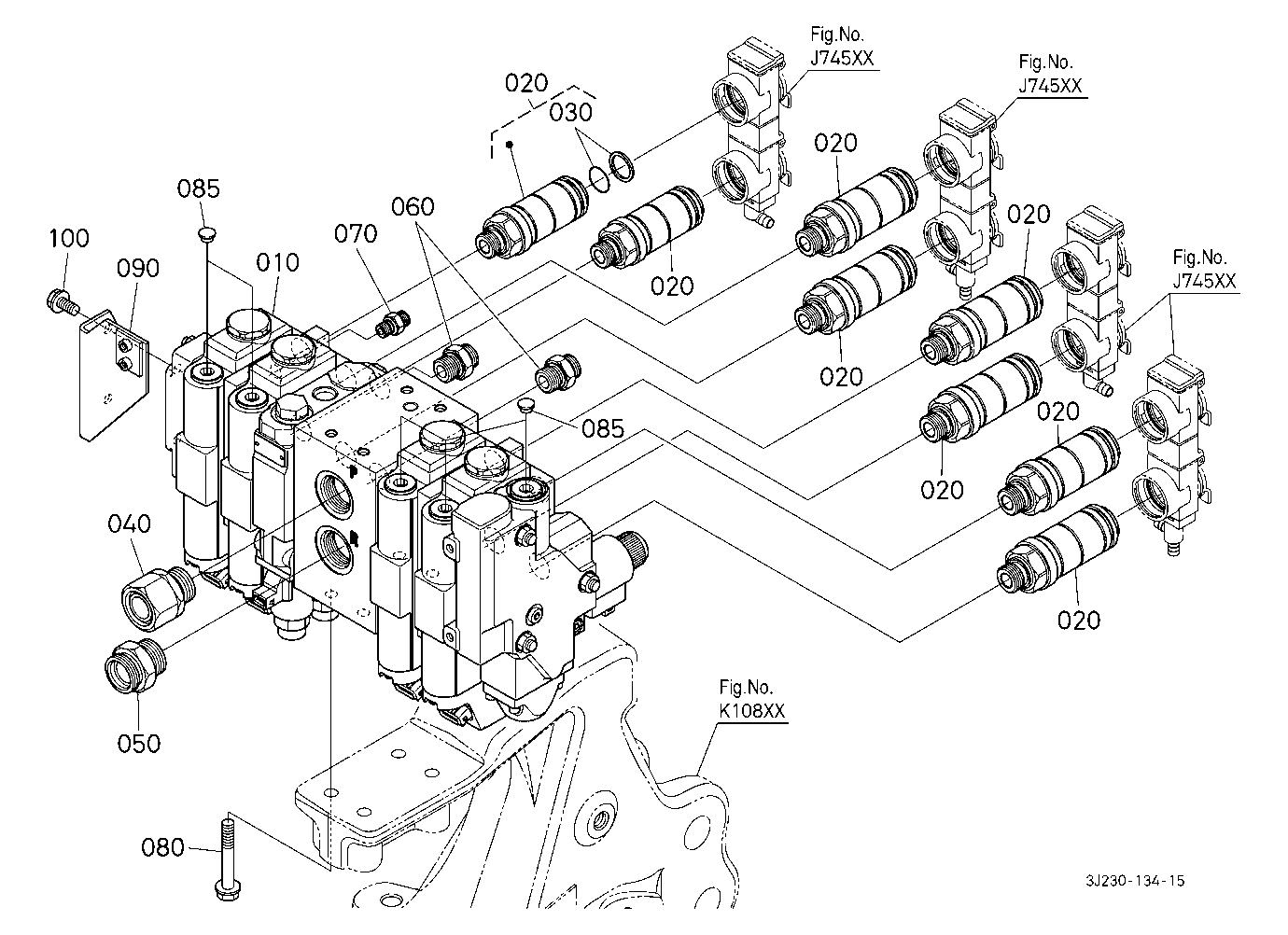 Remote Control Valve (4 Valves)