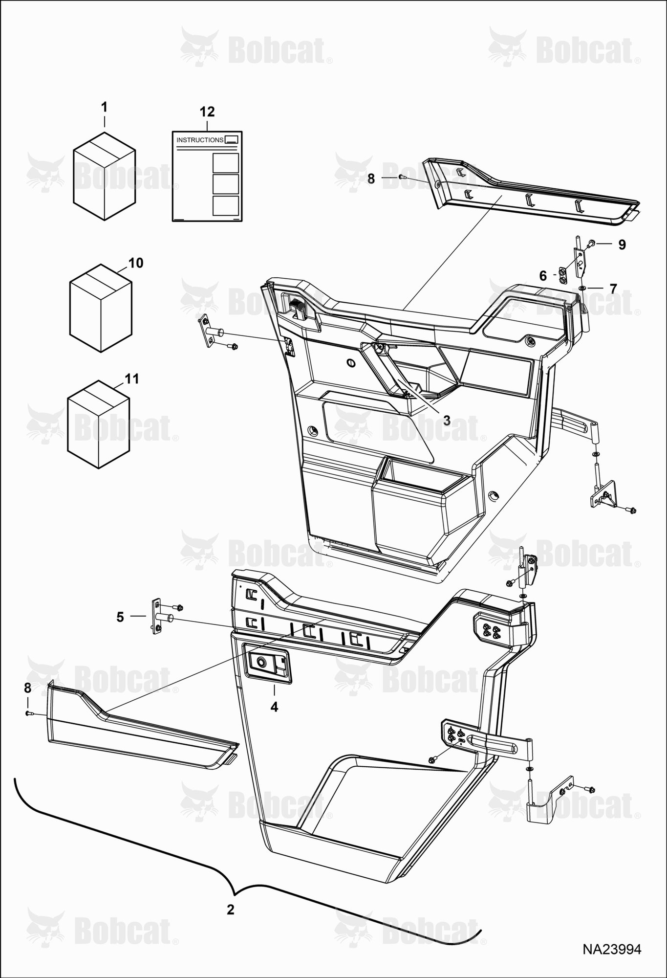 Kit Door Half