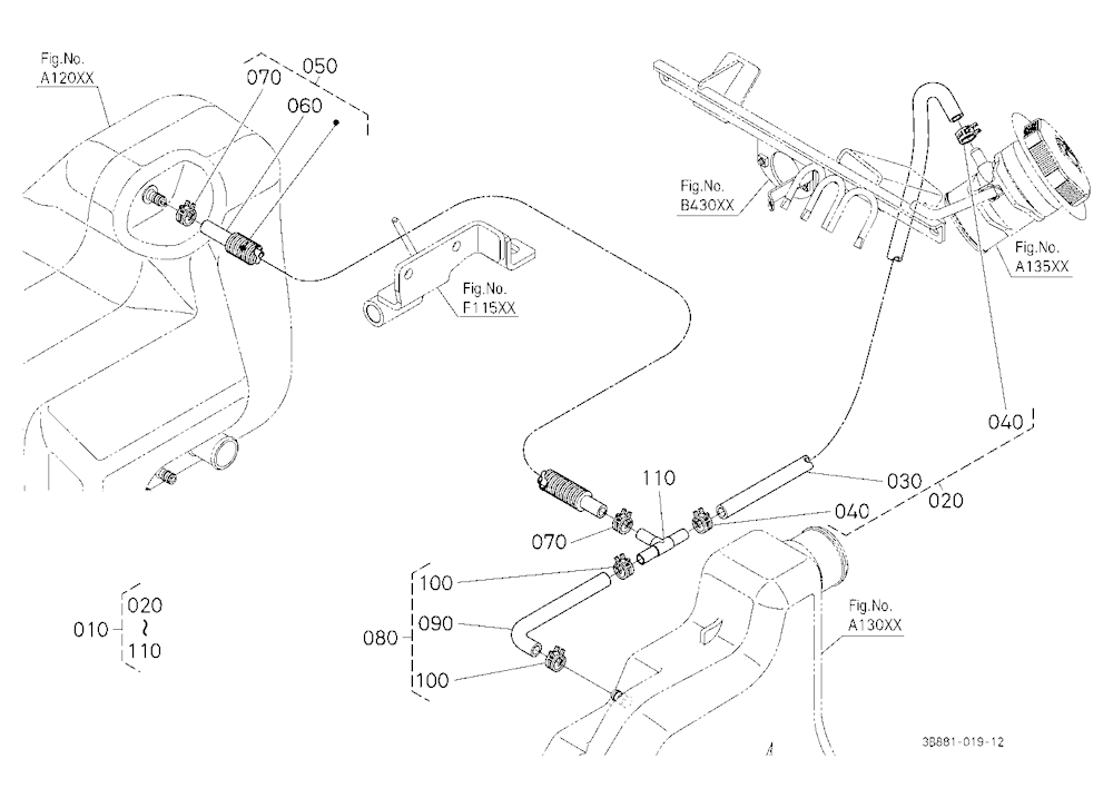 Fuel Pipe (Fuel Tank Breather)