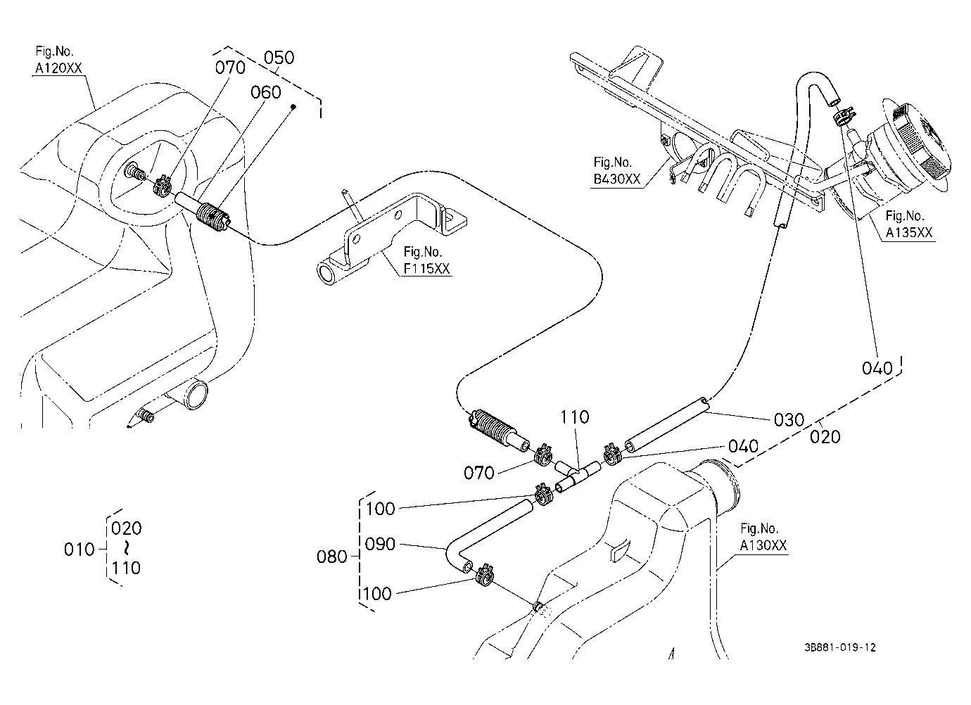 Fuel Pipe (Fuel Tank Breather)
