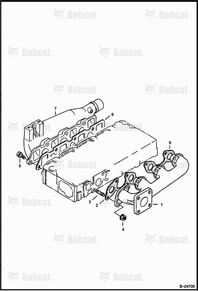 Manifolds (Kubota - V2203 2EB - Tier II Replacement)