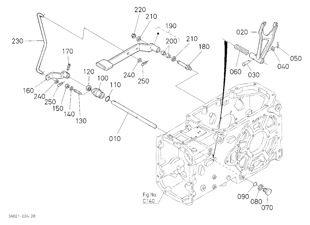 Rear Differential Lock Pedal