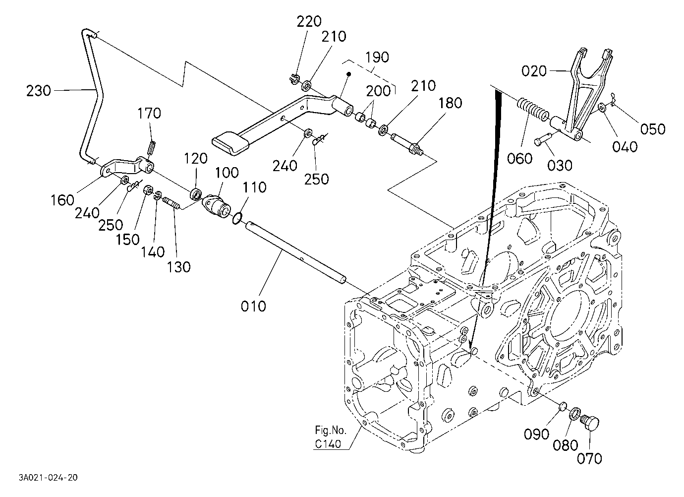 Rear Differential Lock Pedal