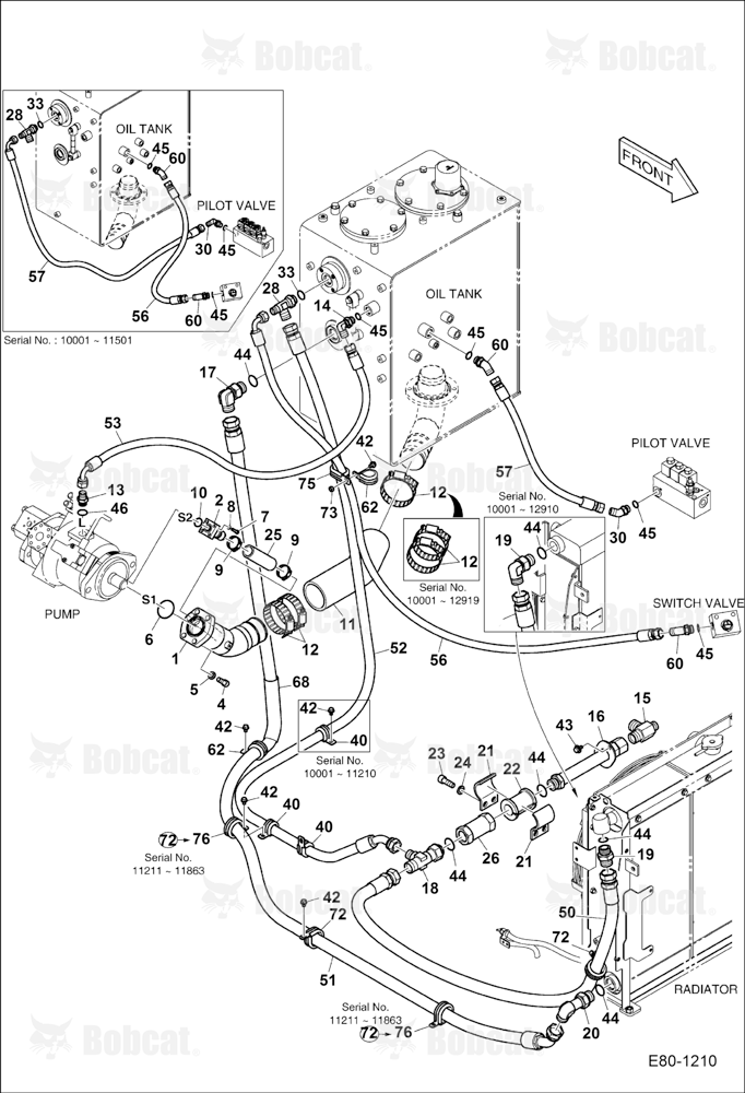 Hydraulic Circuitry (Supply & Return)