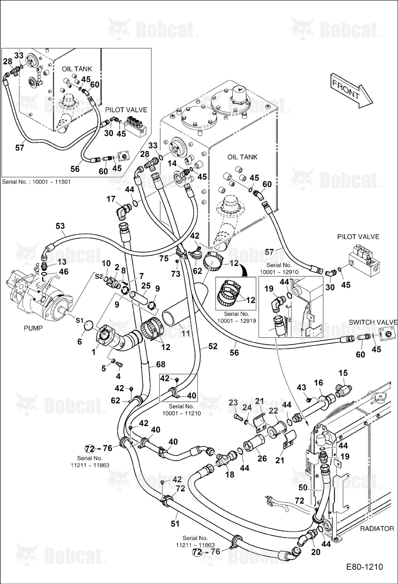 Hydraulic Circuitry (Supply & Return)