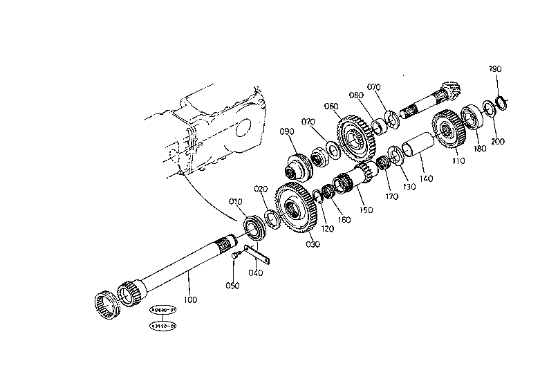 Half Gear Shaft And Front Drive Shaft