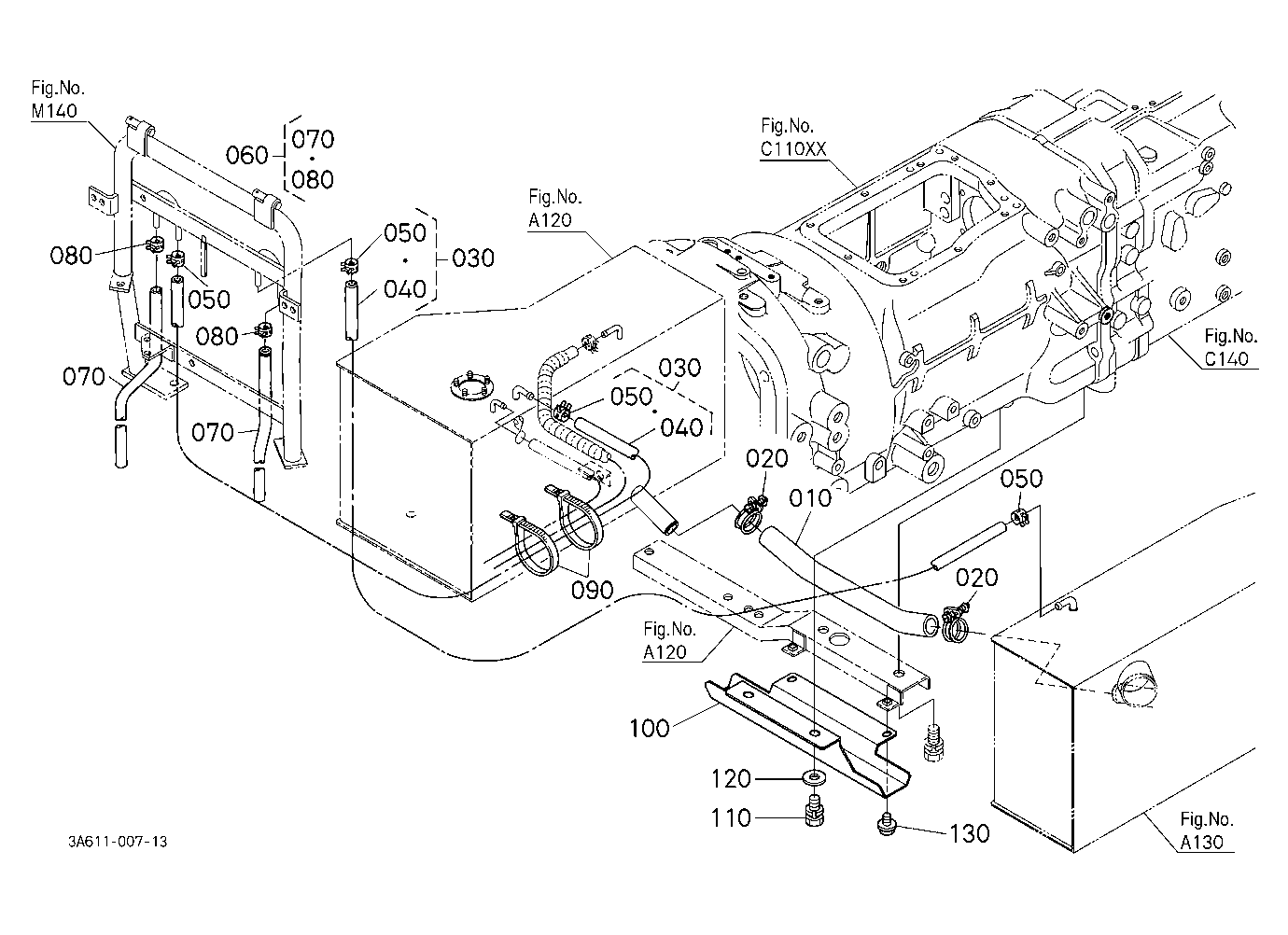 Fuel Pipe 1 (Tank)