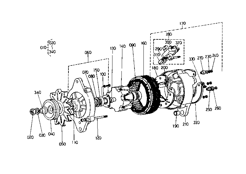 Dynamo (Component Parts)(Not For Reman Unit)