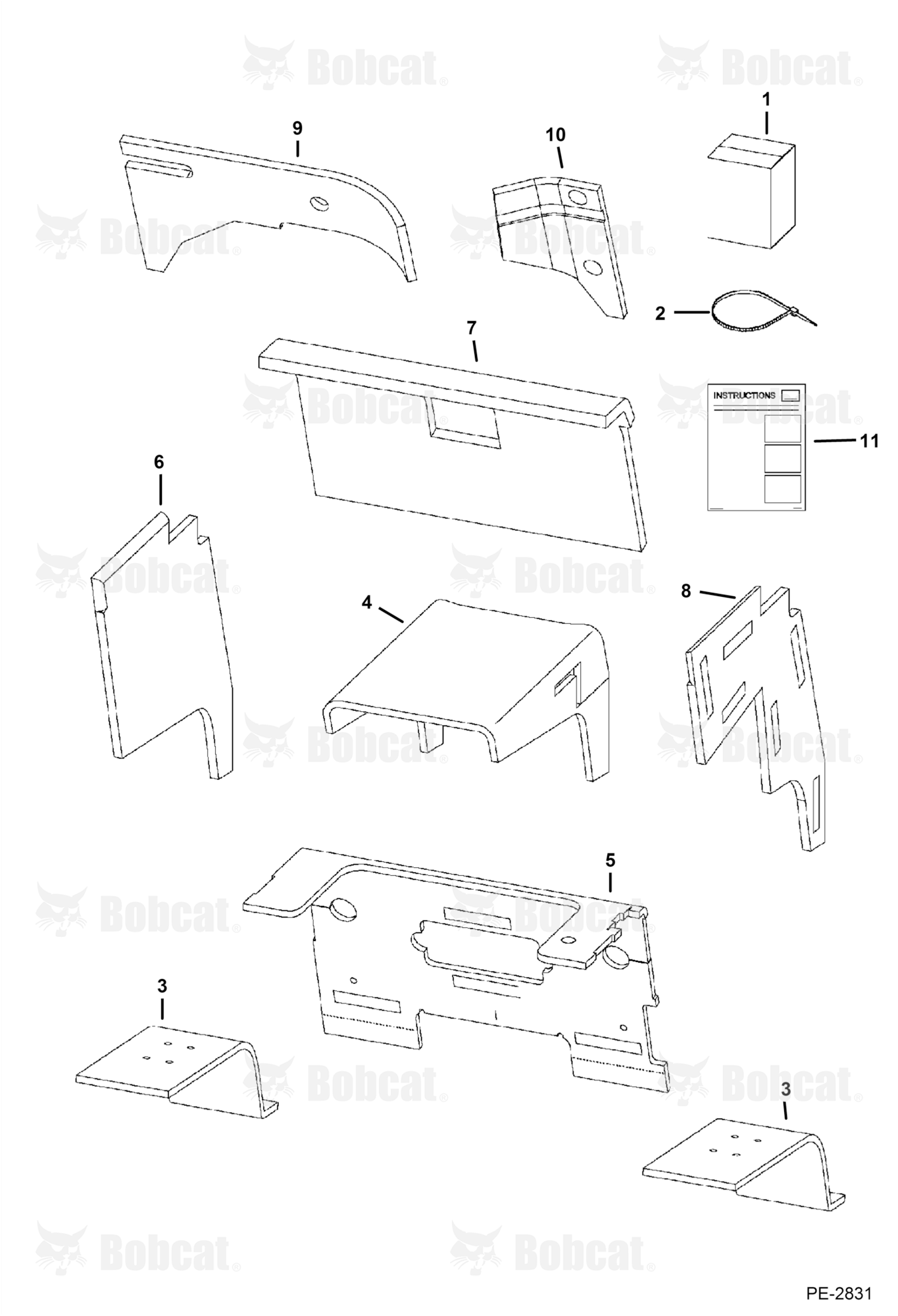 SOUND/NOISE Reduction Option  539912116 & Below, 540011419 & Below