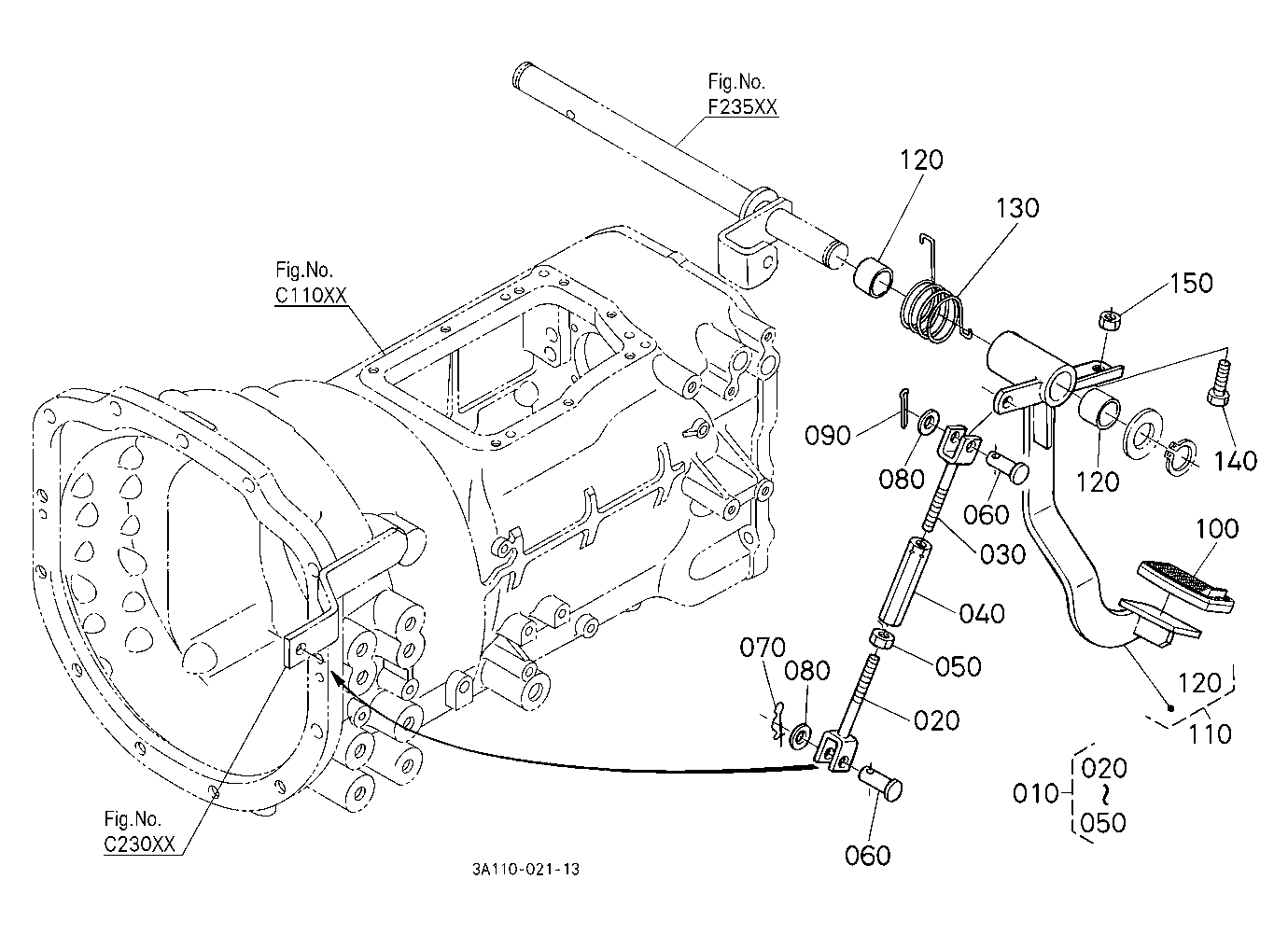 Clutch Pedal [Rops Type] [Old Type]