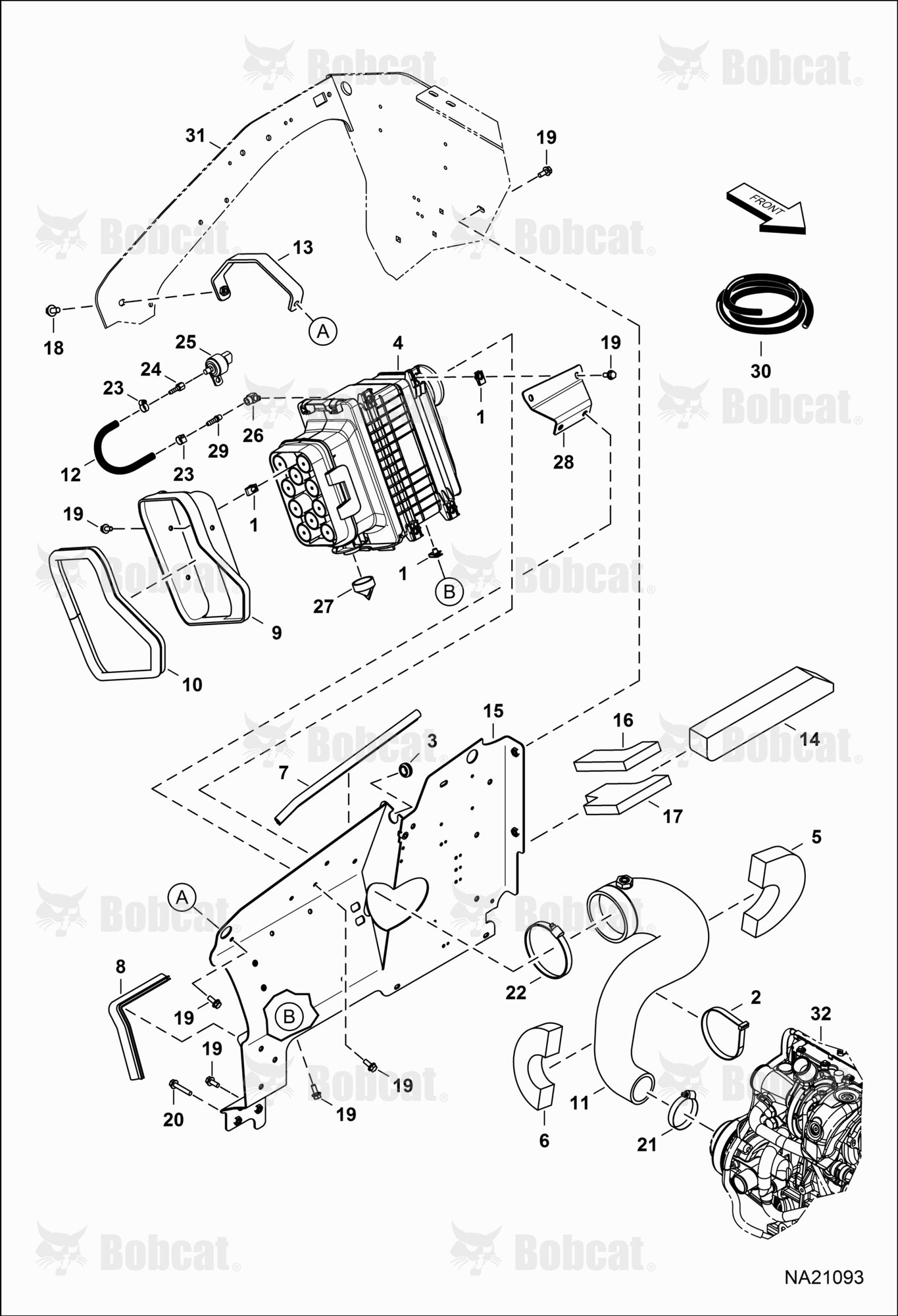 Engine & Attaching Parts (Air Intake)