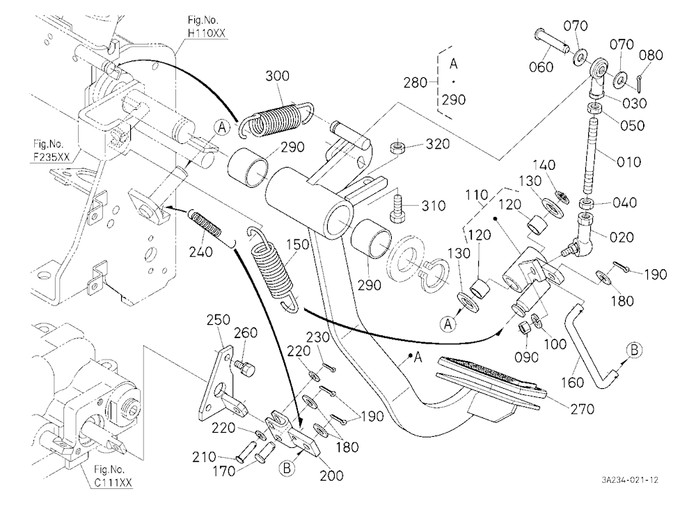Clutch Pedal [Rops Type]