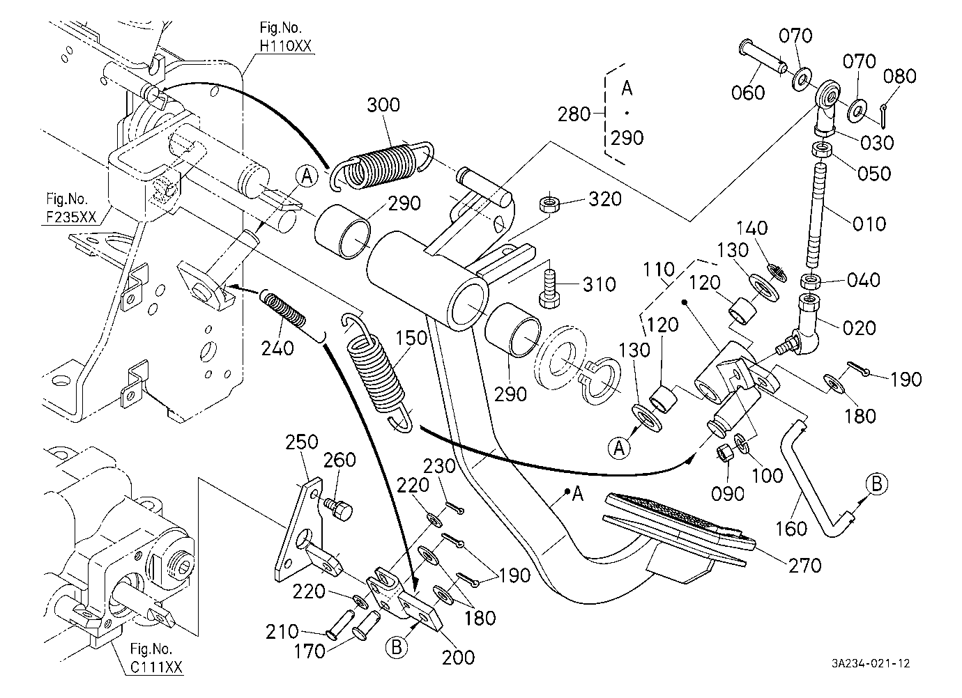 Clutch Pedal [Rops Type]