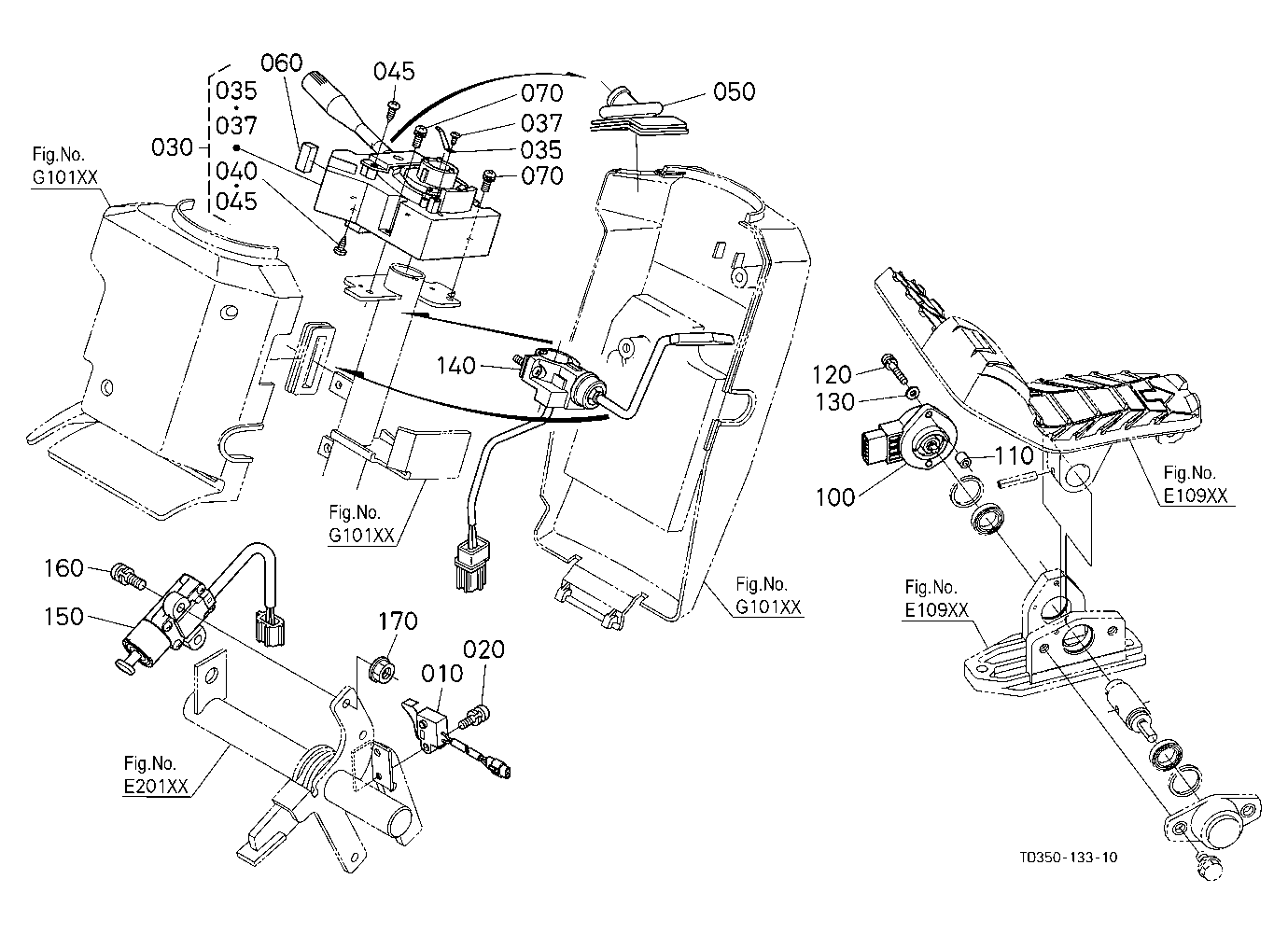 Switch/Sensor (Steering Post/Pedal)