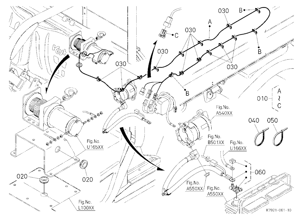 Cargo Winch Kit (Harness) [Option]
