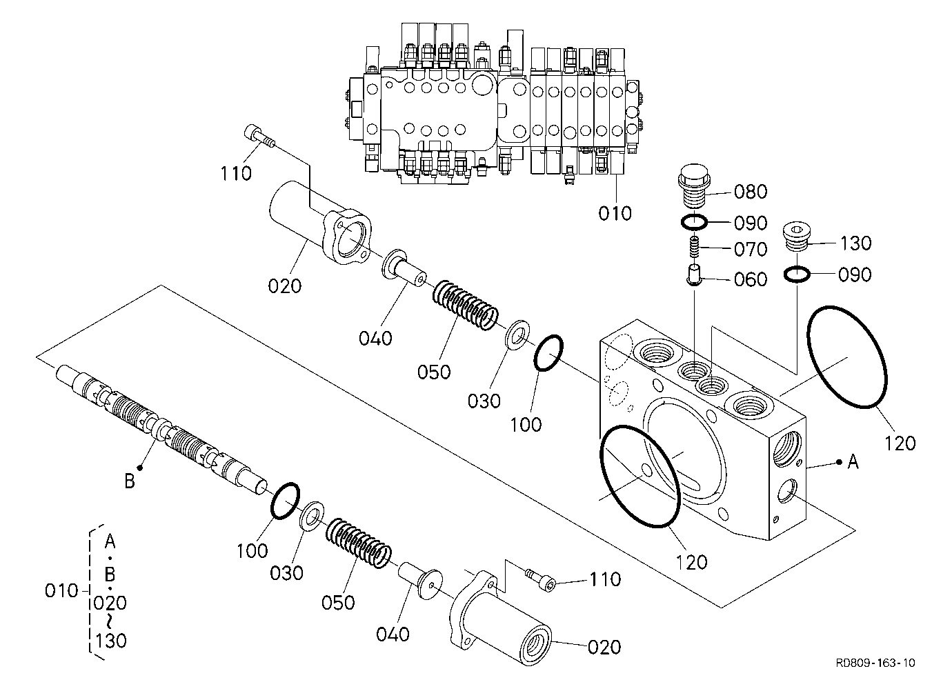 Spool Section(Swivel)