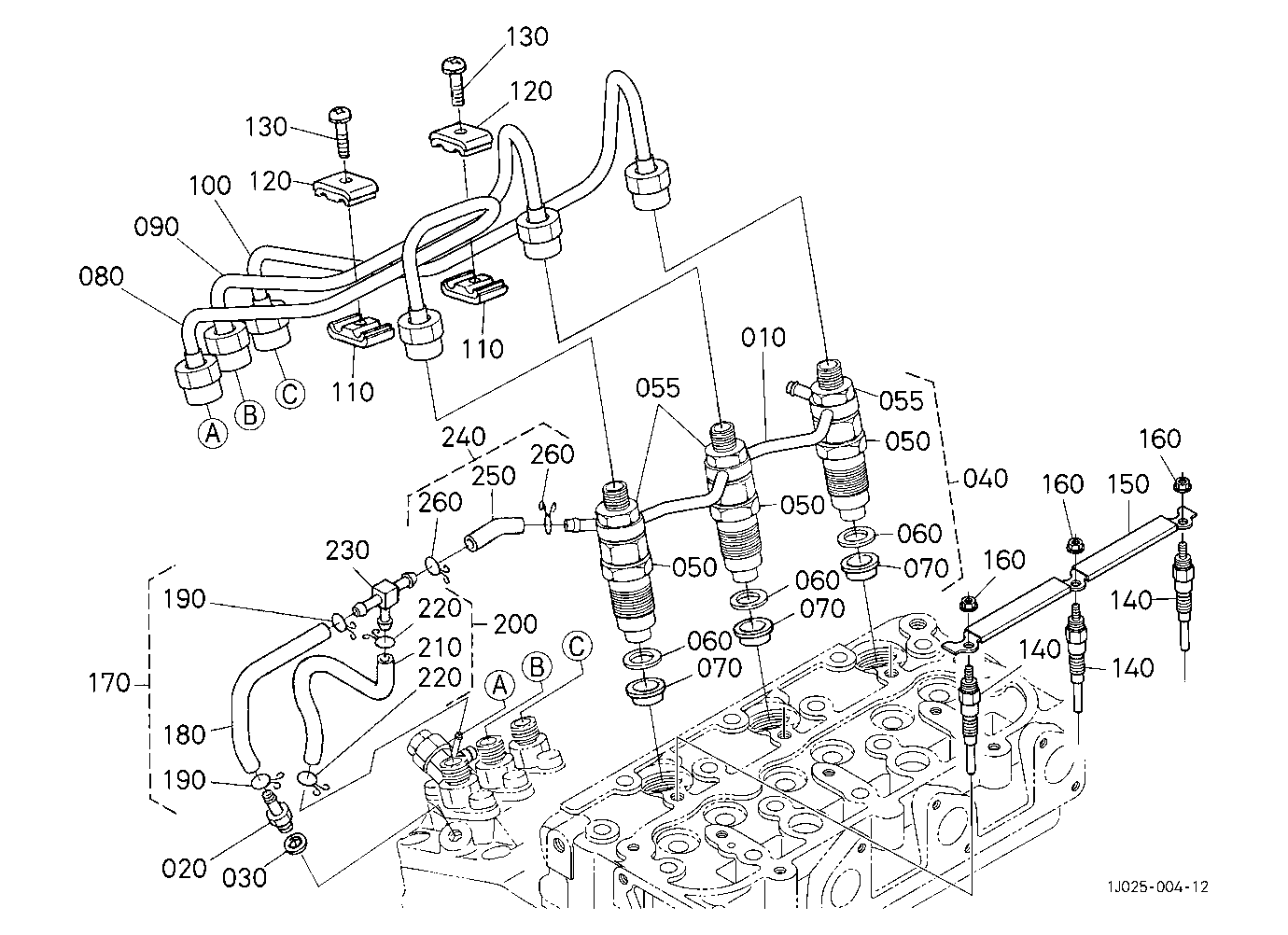 Nozzle Holder And Glow Plug