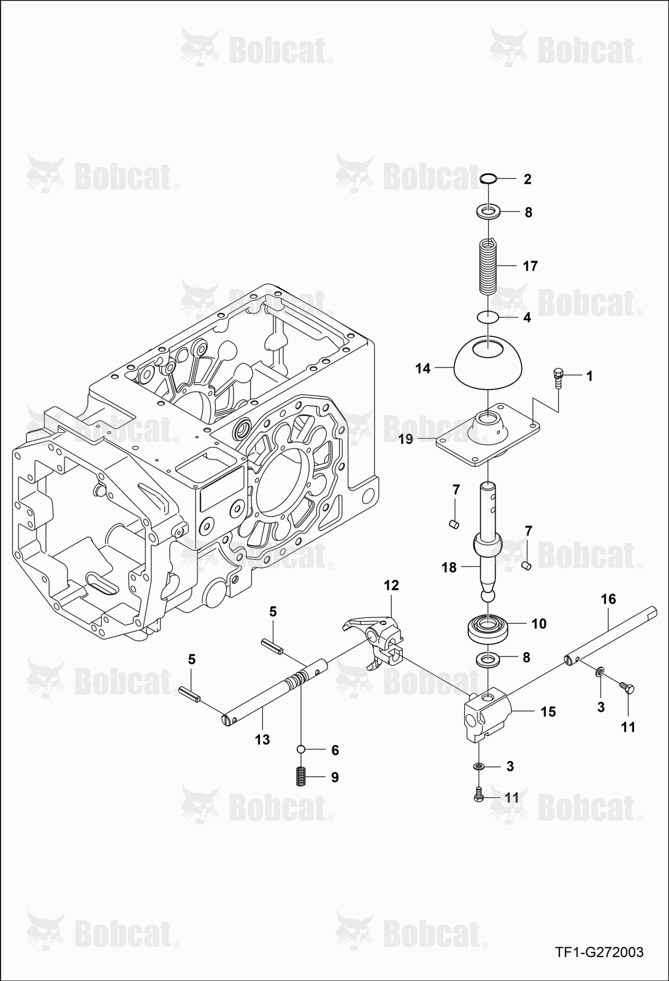 Range Shift Fork Group