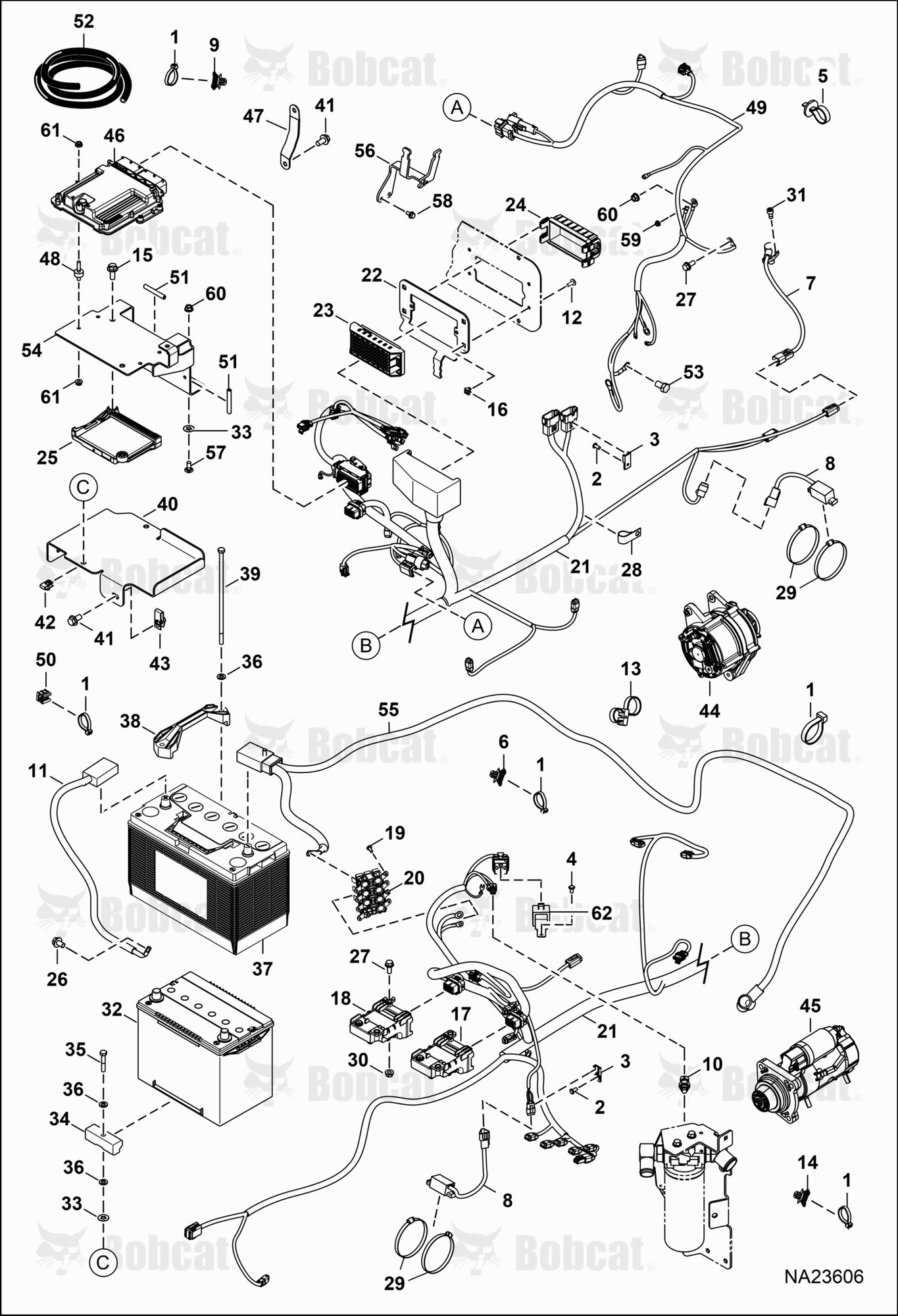 Engine Electrical Circuitry (Engine Sensors, Battery, ALT & Starter)