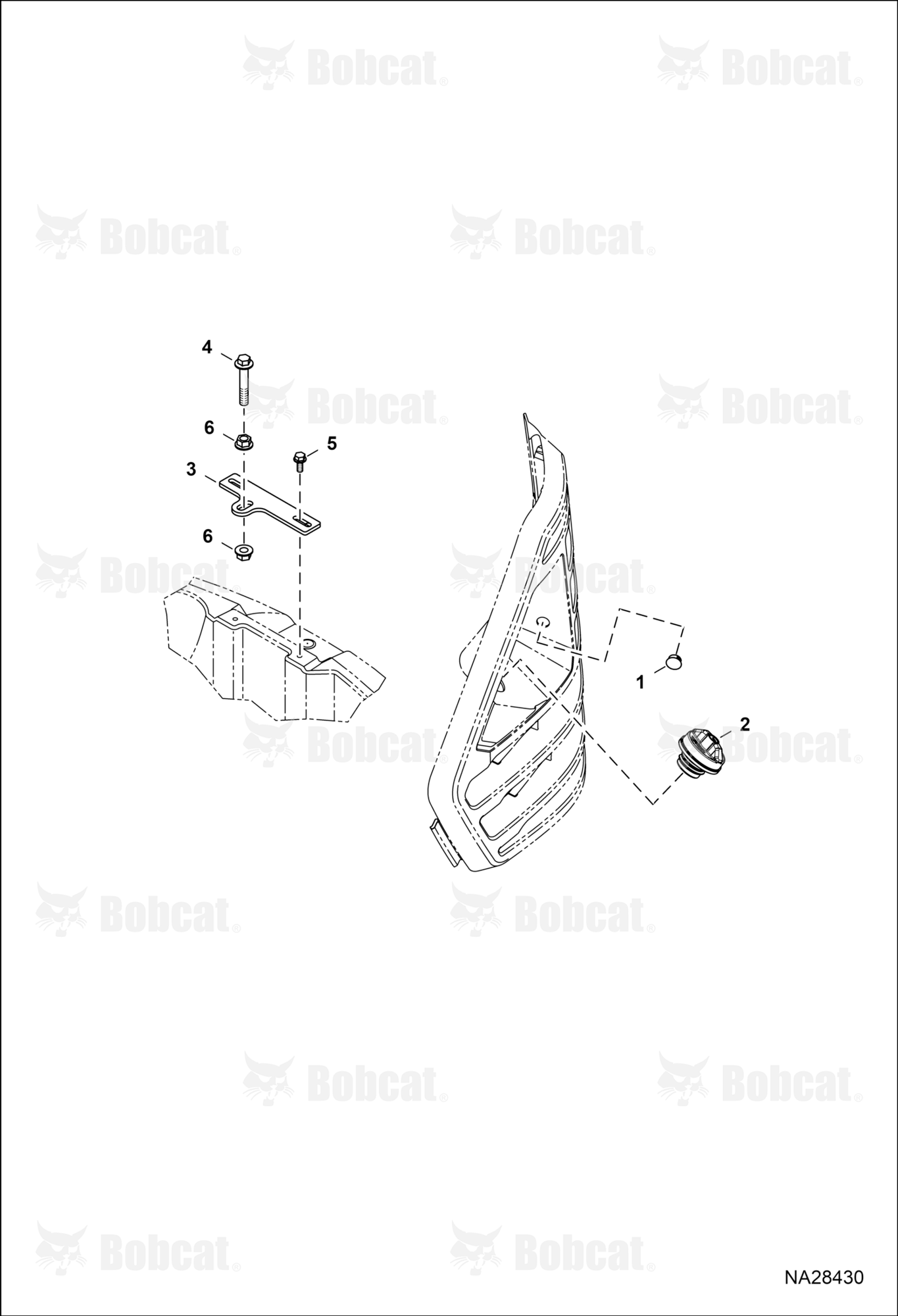 Operator CAB (Fuel Cover & Rear Door)