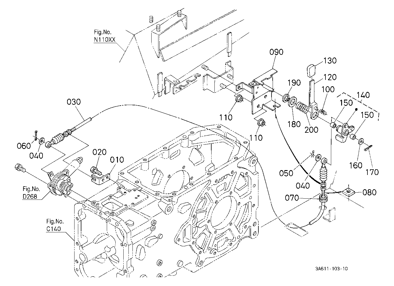 Pto Clutch Lever