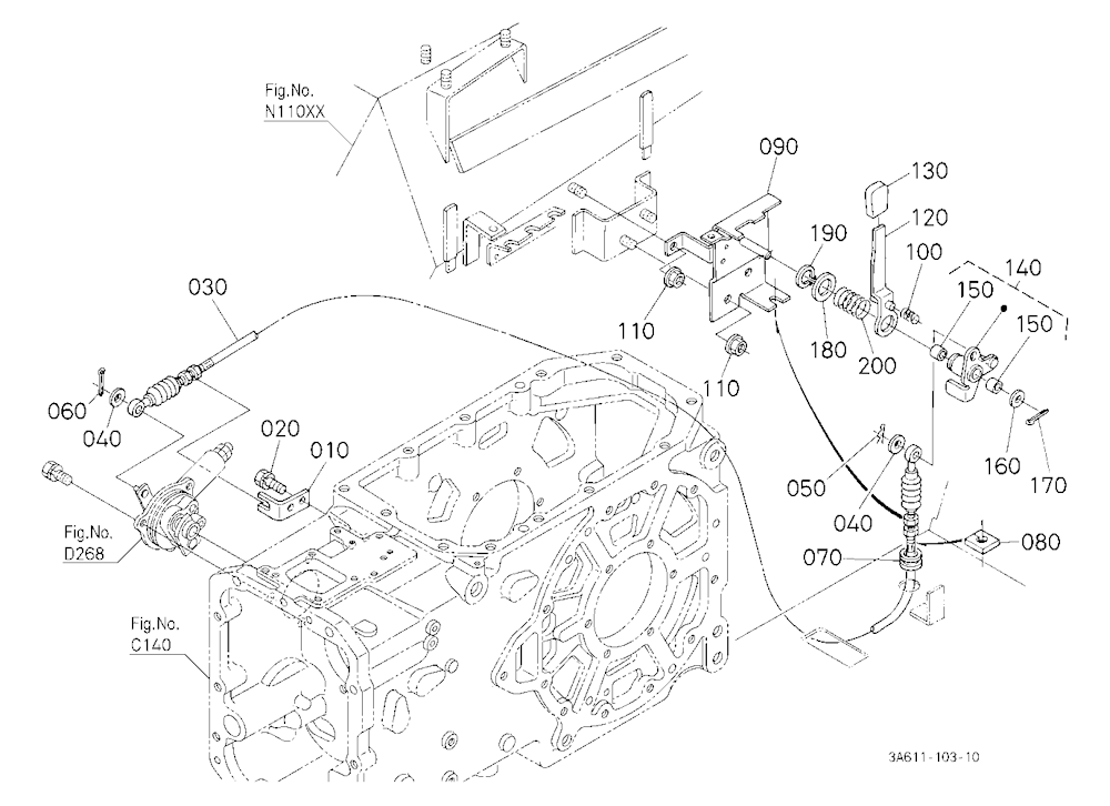 Pto Clutch Lever