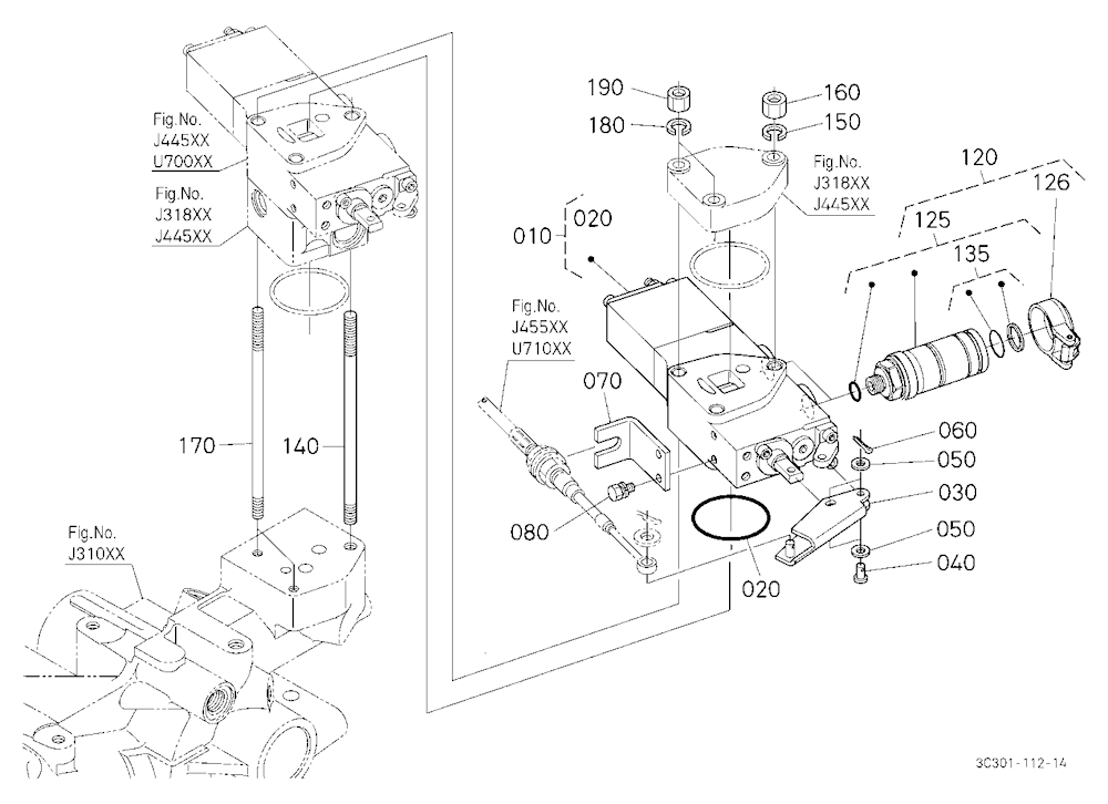 Auxiliary Control Valve Kit (Scd) (2Nd) [Option]