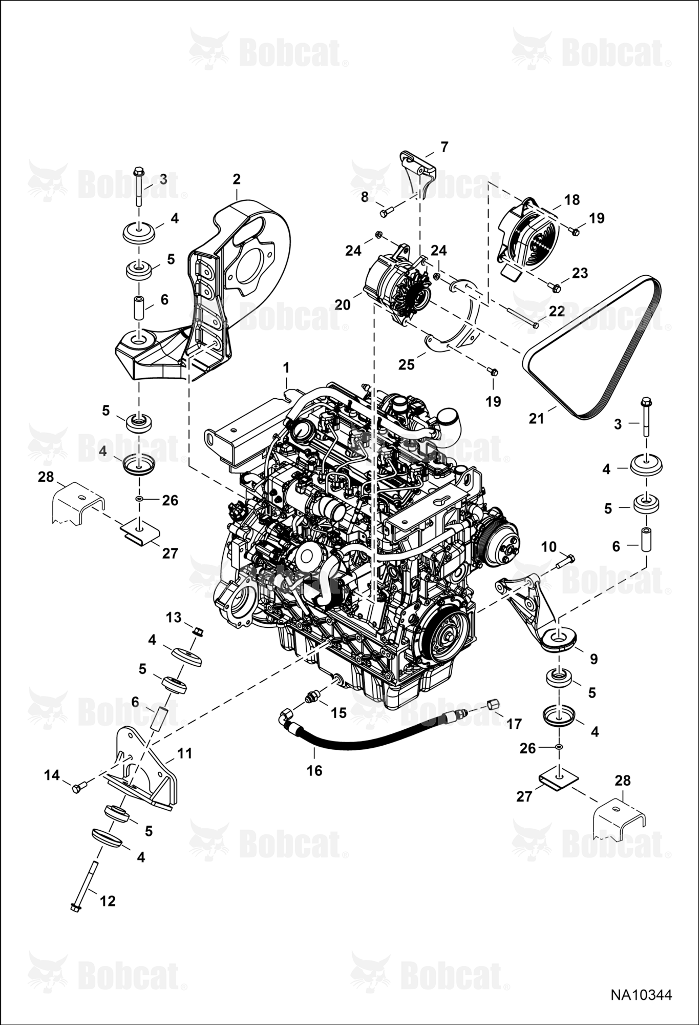 Engine & Attaching Parts (Engine Mounts)