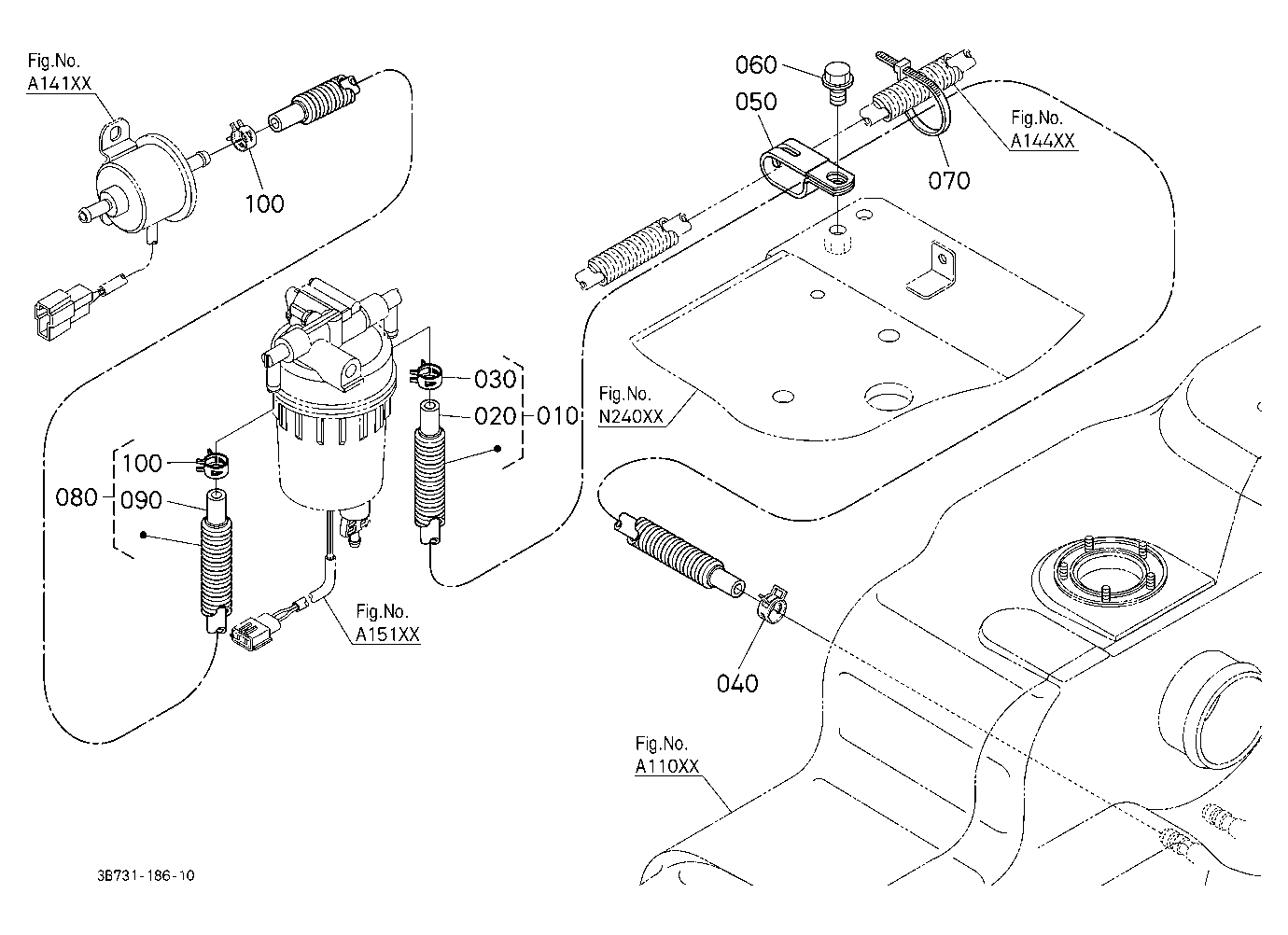 Fuel Pipe (Separator)