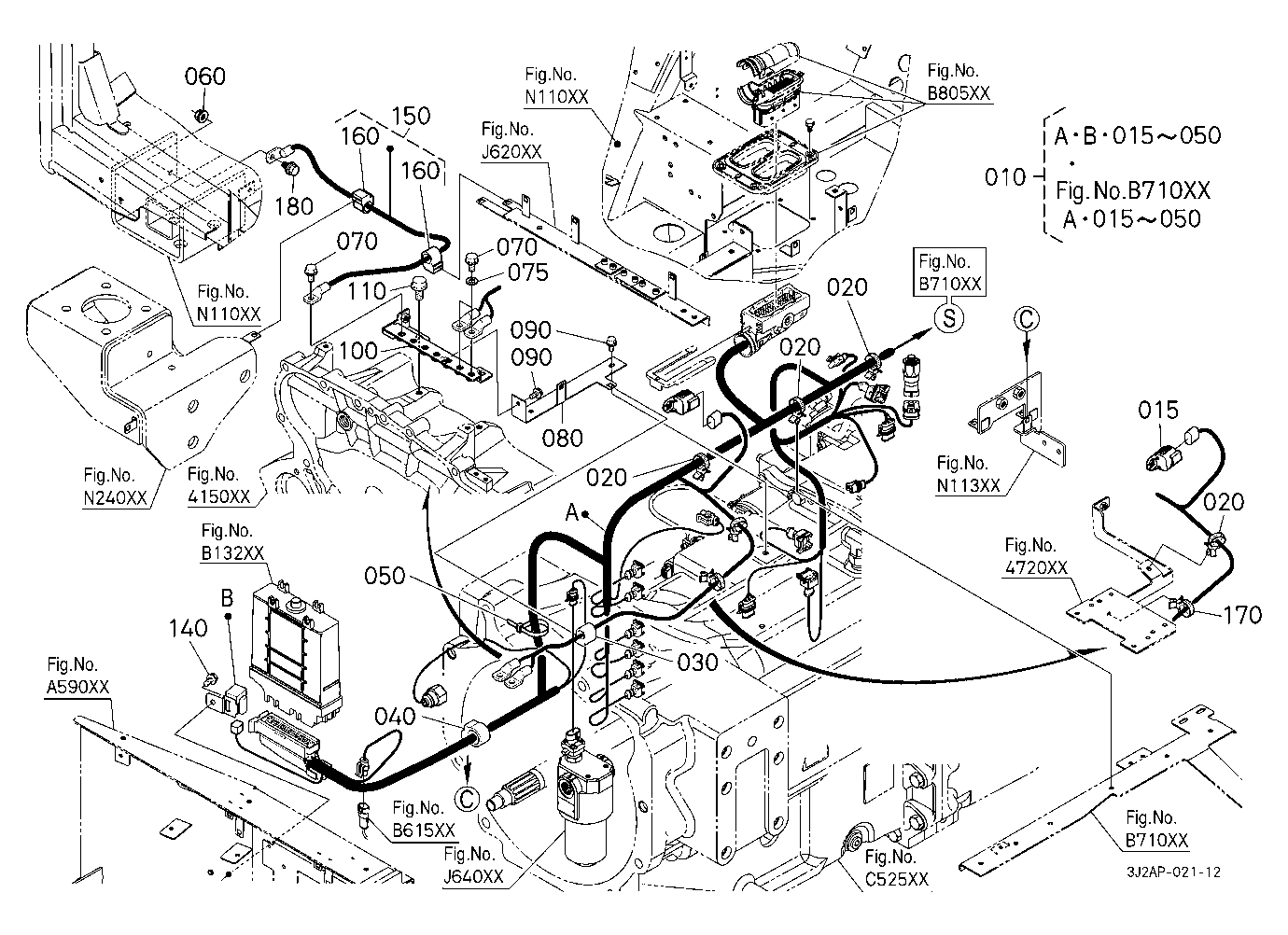 Electrical Wiring (Transaxle/Front) [W/O Front Sus